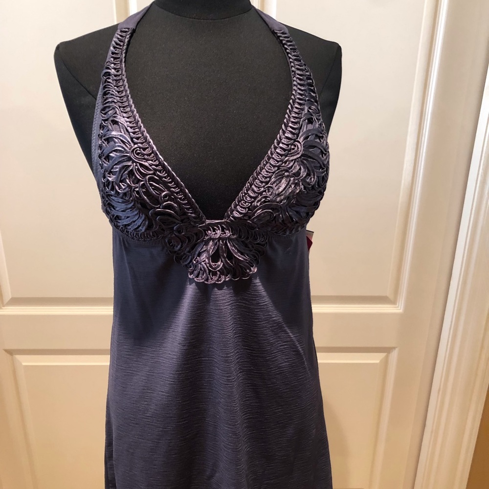 Betsey Johnson Deep Purple Swim Mini
